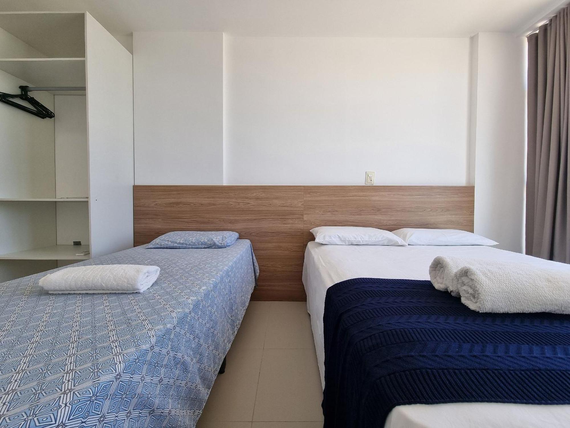 Areias Do Mar ! 2 Quartos, Vista Mar Com Varanda A205 Barra de São Miguel Eksteriør billede